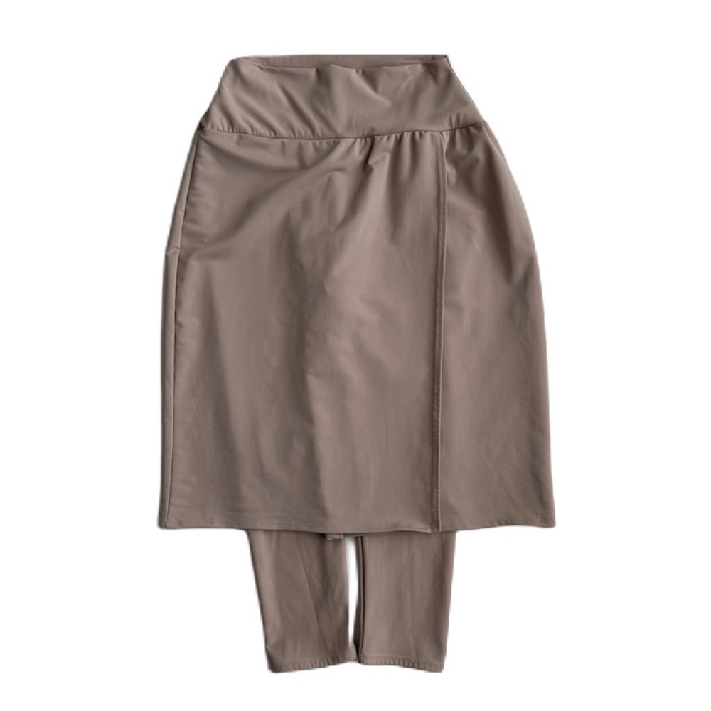 Faux Wrap Skirt with Leggings Sweet Lemon Thyme